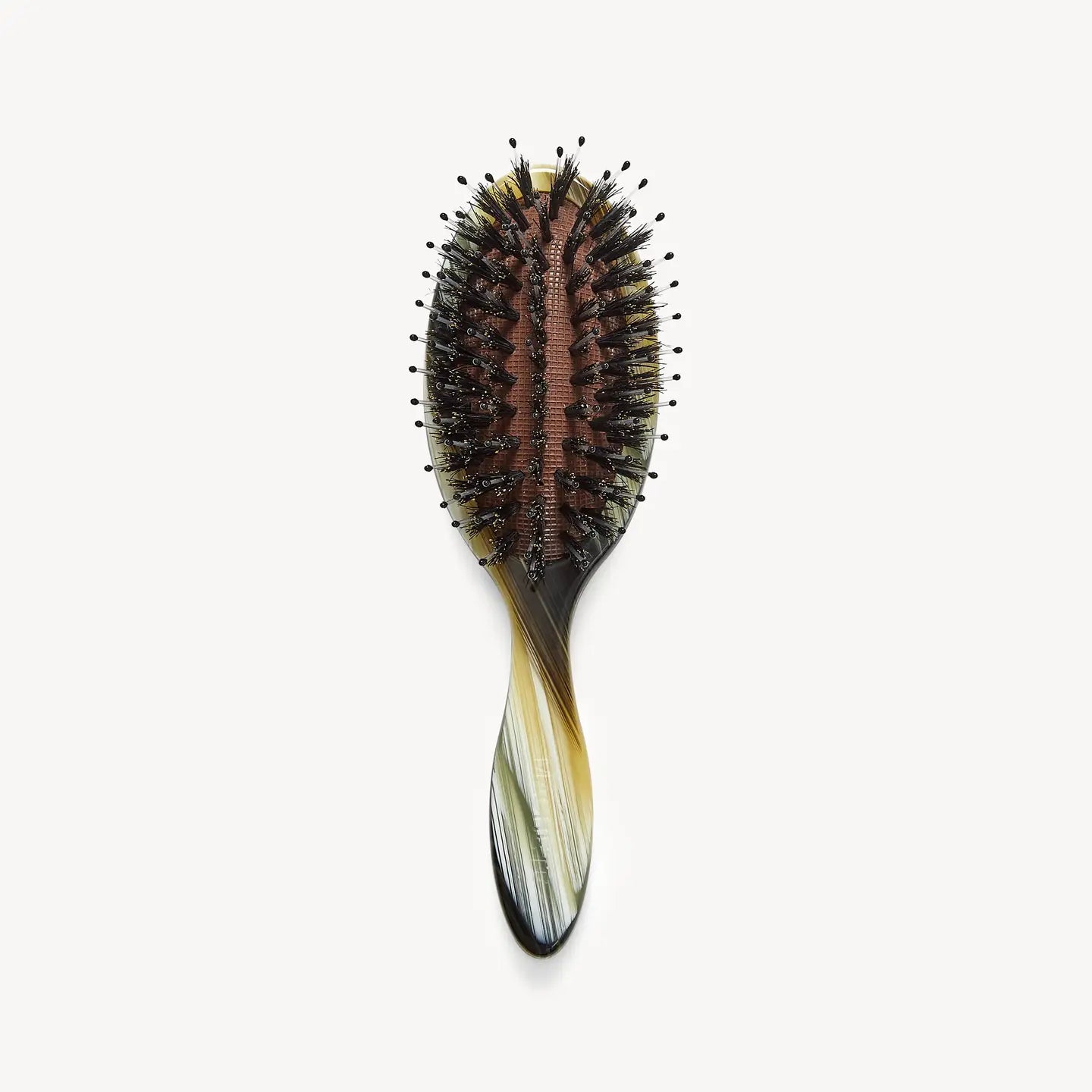 Petite Travel Hair Brush in Horn