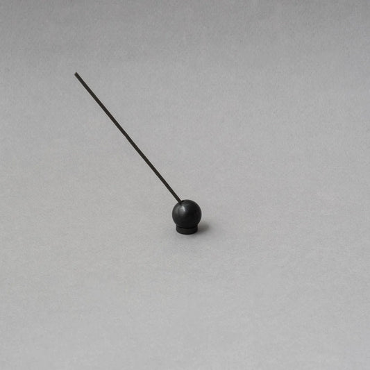Black Sphere Incense Holder