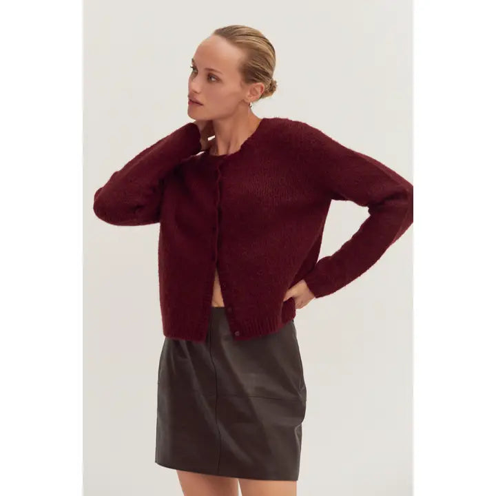 Eliza Button Down Cardigan