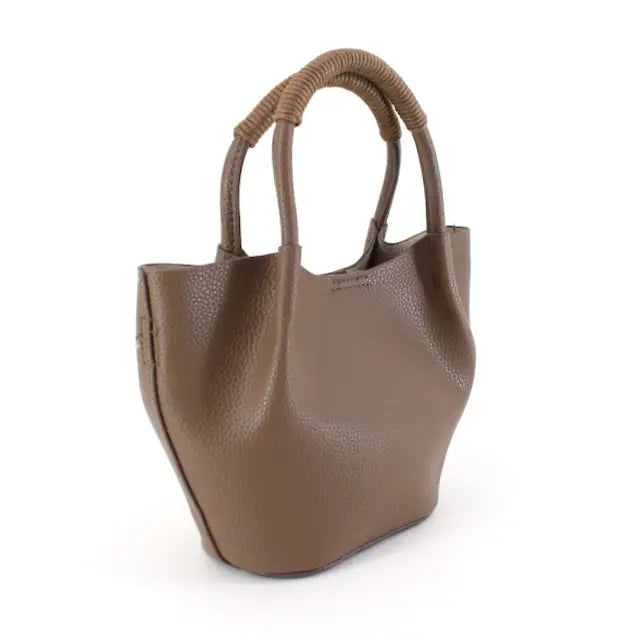 Small Tote Crossbody Bag with Cosmetic Pouch