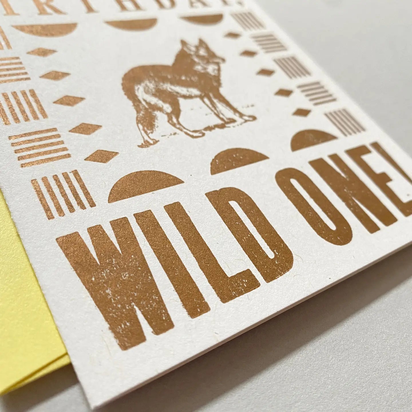 Letterpress Card