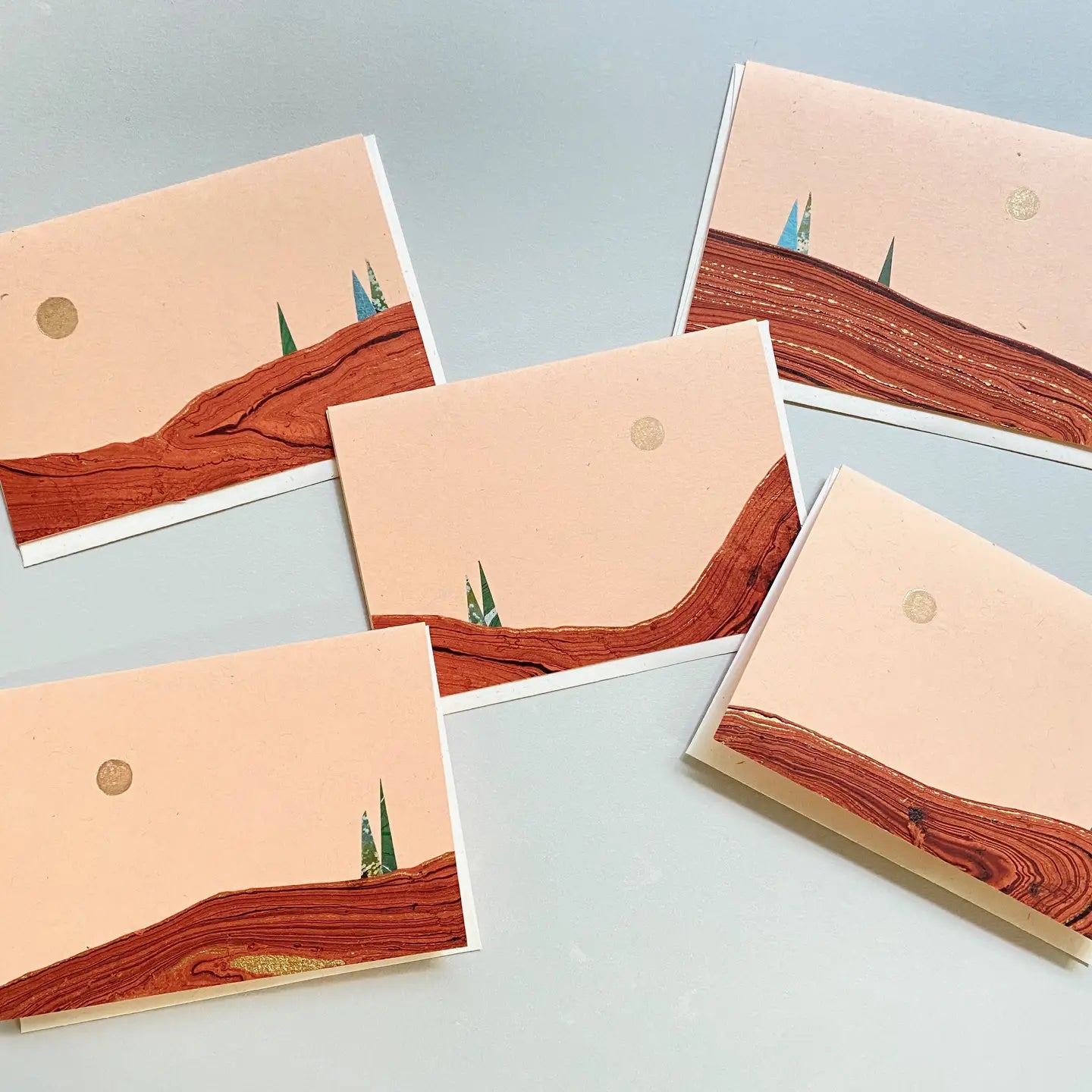 Landscape Collage Card