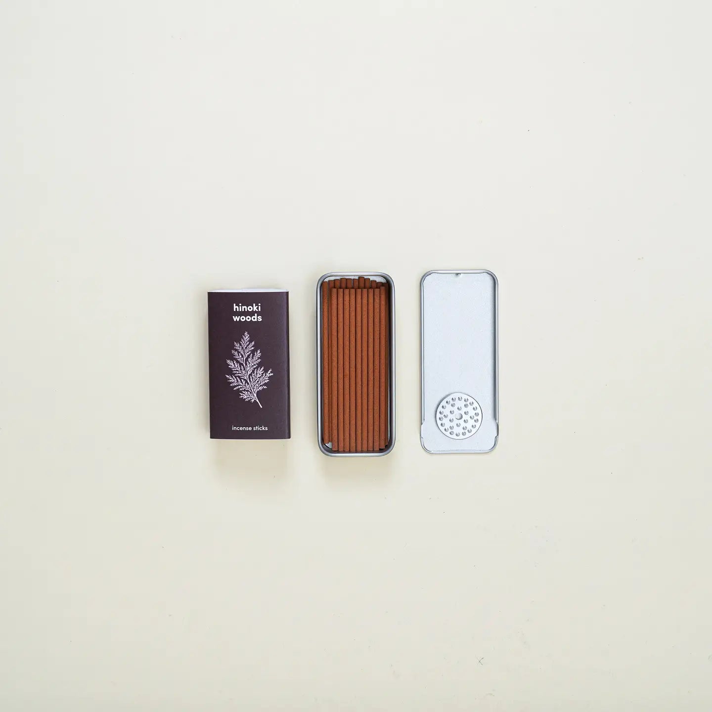 Hinoki Woods Incense Travel Box