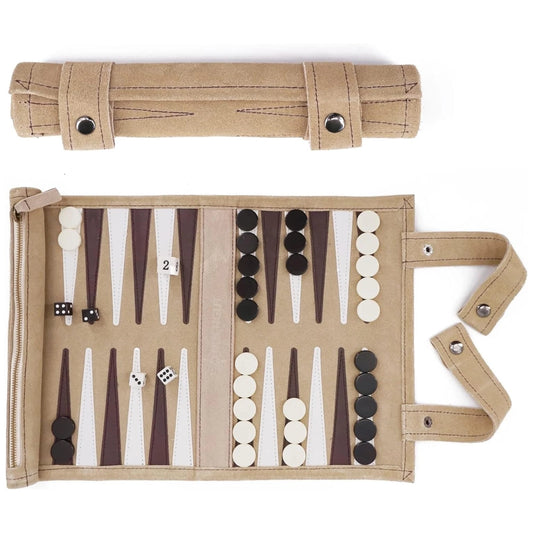 Travel Backgammon Roll