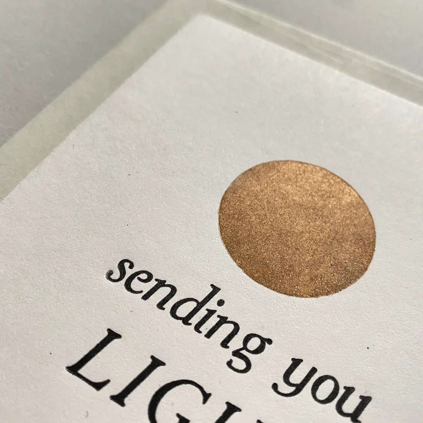 Letterpress Card