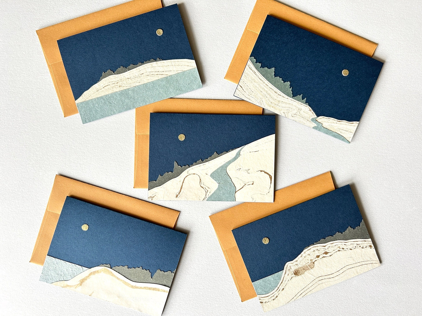 Landscape Collage Card