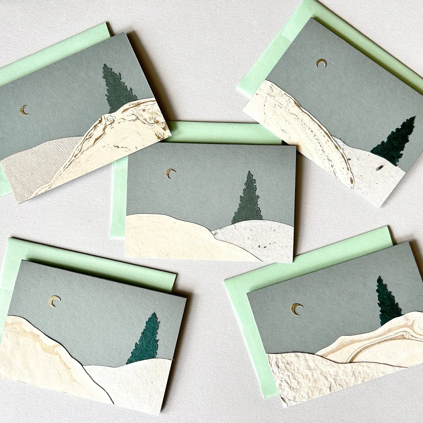 Landscape Collage Card
