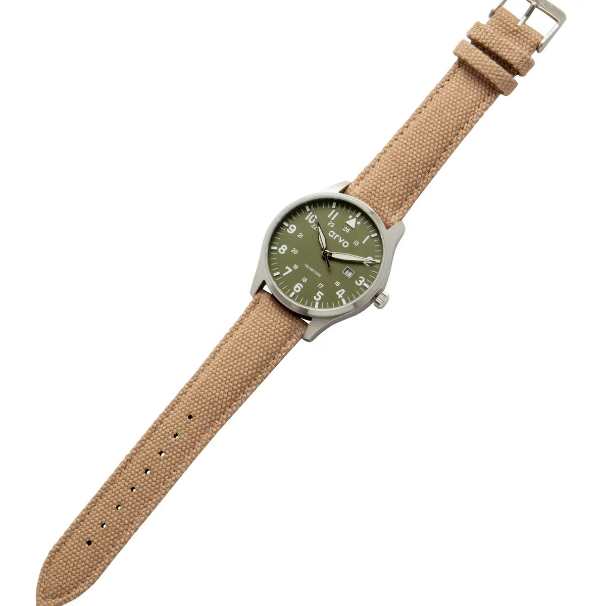 Arvo Rove Field Watch - Spring Green