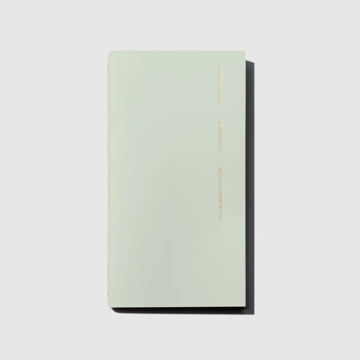 Travel Notebook | Pocket Plus | Weekly Hobonichi Style | Matcha