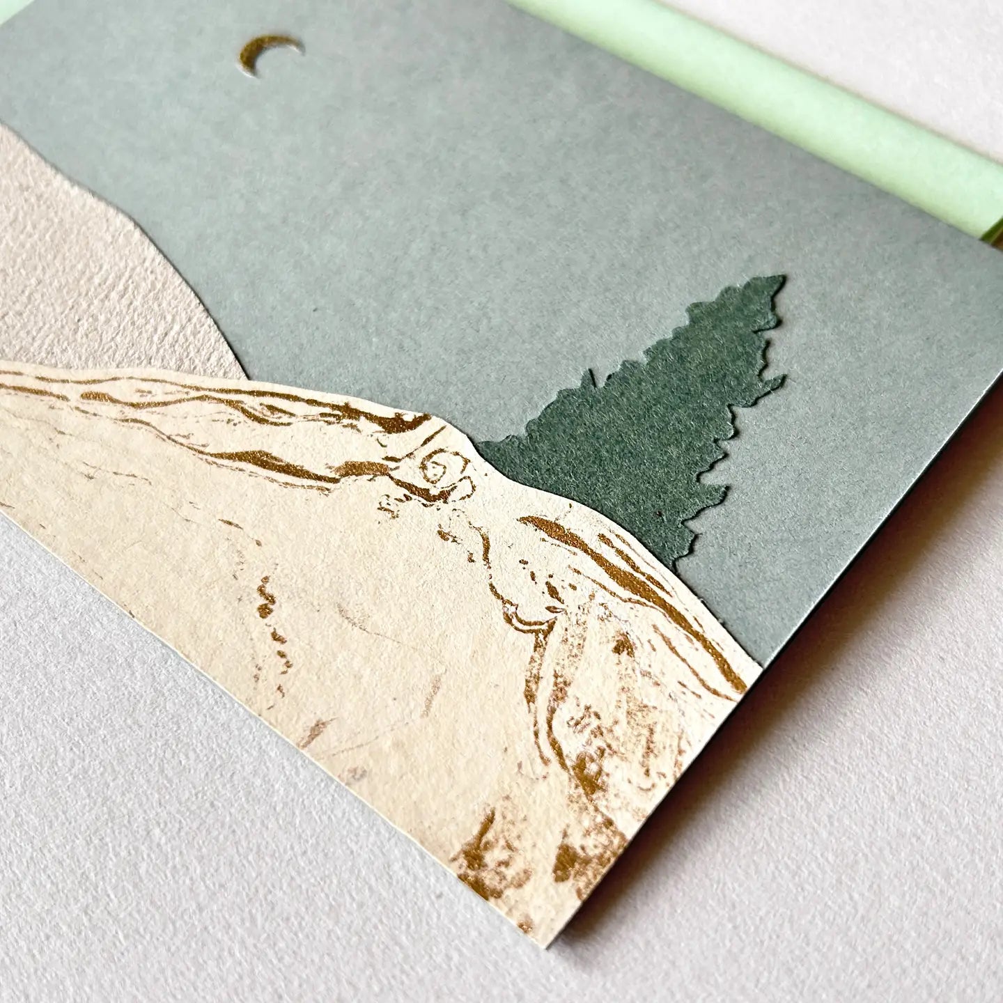Landscape Collage Card