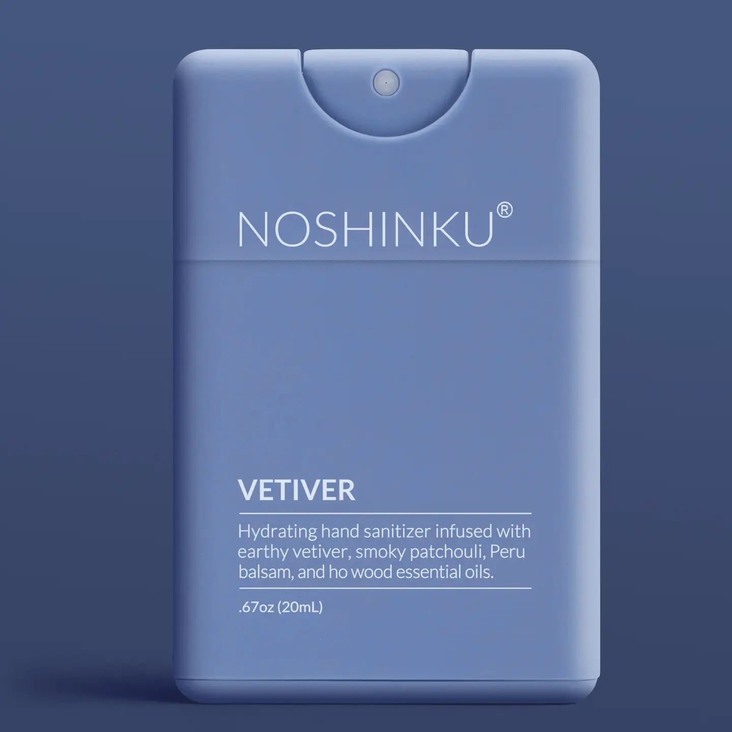 Refillable Vetiver Patchouli Hydrating Pocket Hand Sanitizer