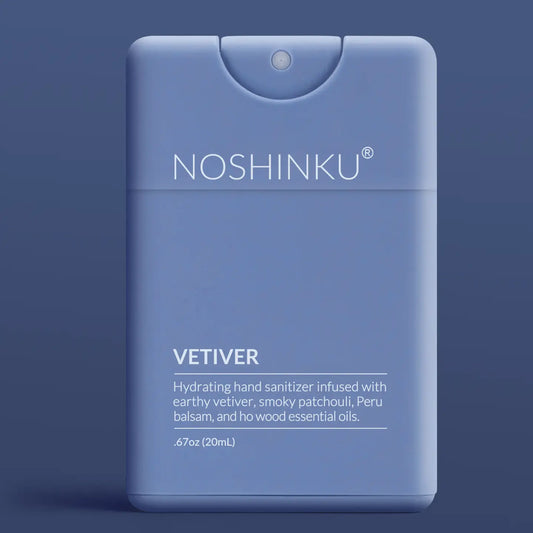 Refillable Vetiver Patchouli Hydrating Pocket Hand Sanitizer