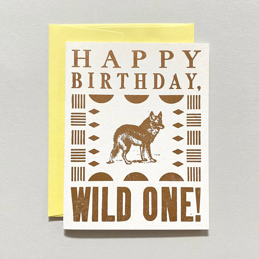 Letterpress Card