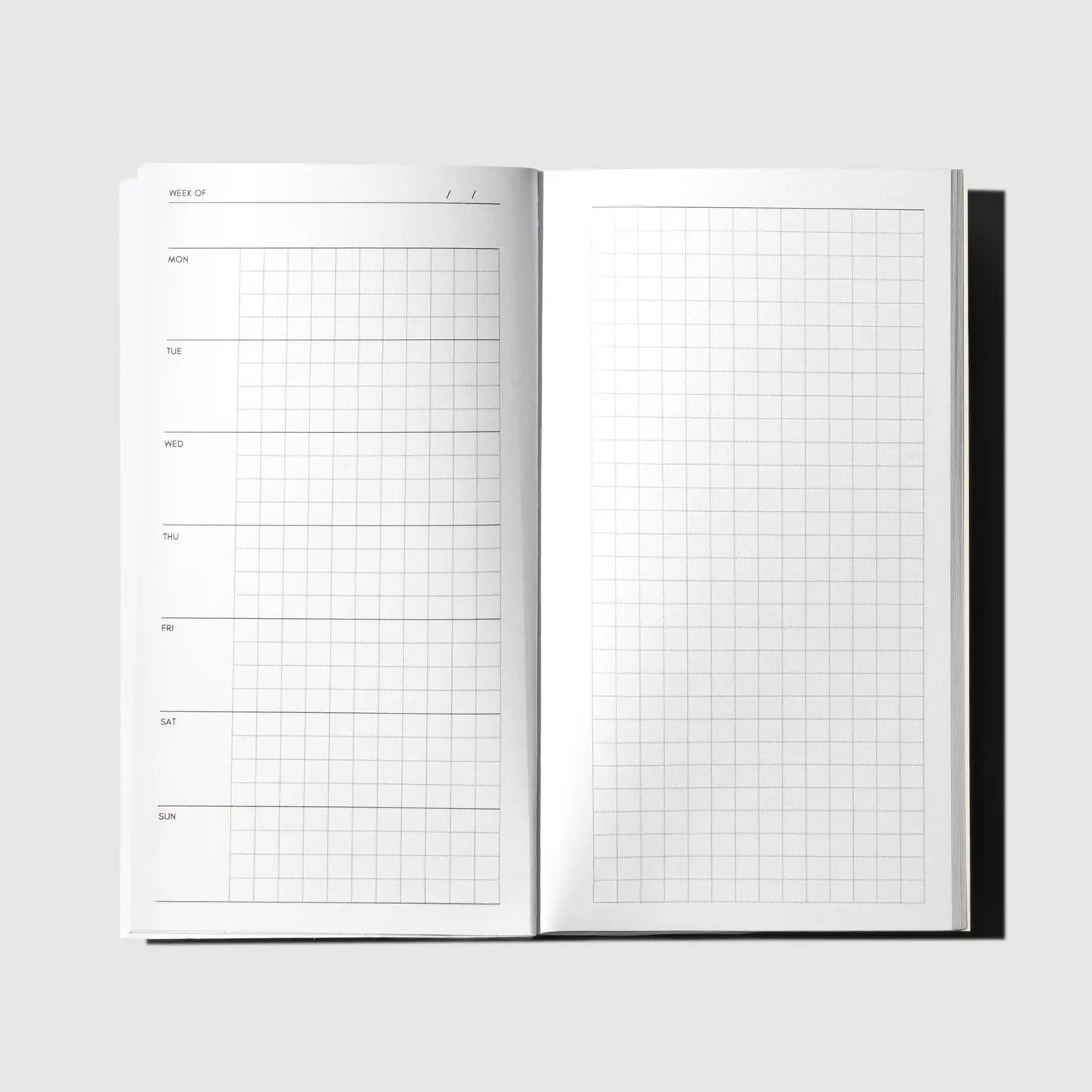 Travel Notebook | Pocket Plus | Weekly Hobonichi Style | Matcha