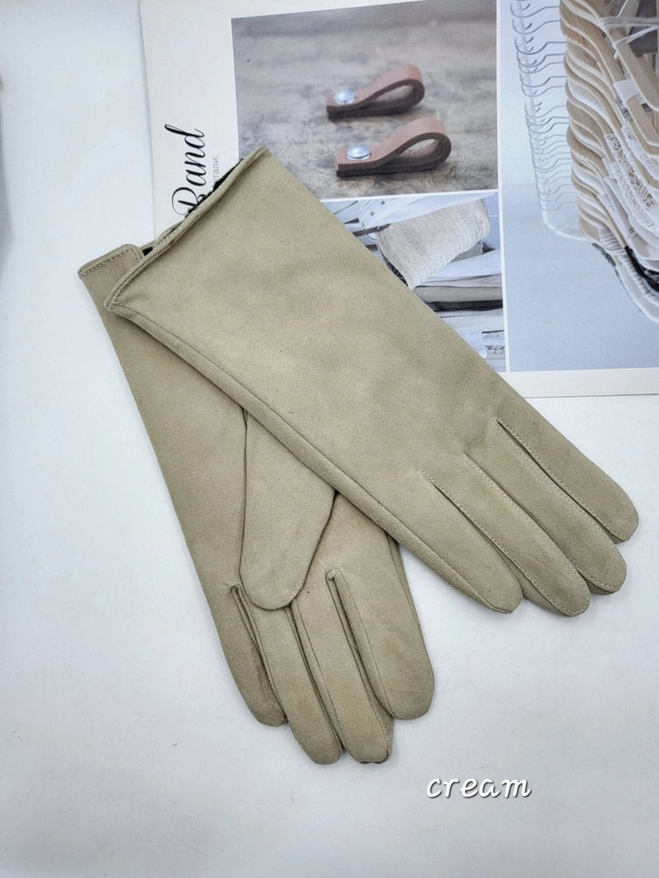 100% Sheepskin Long Gloves
