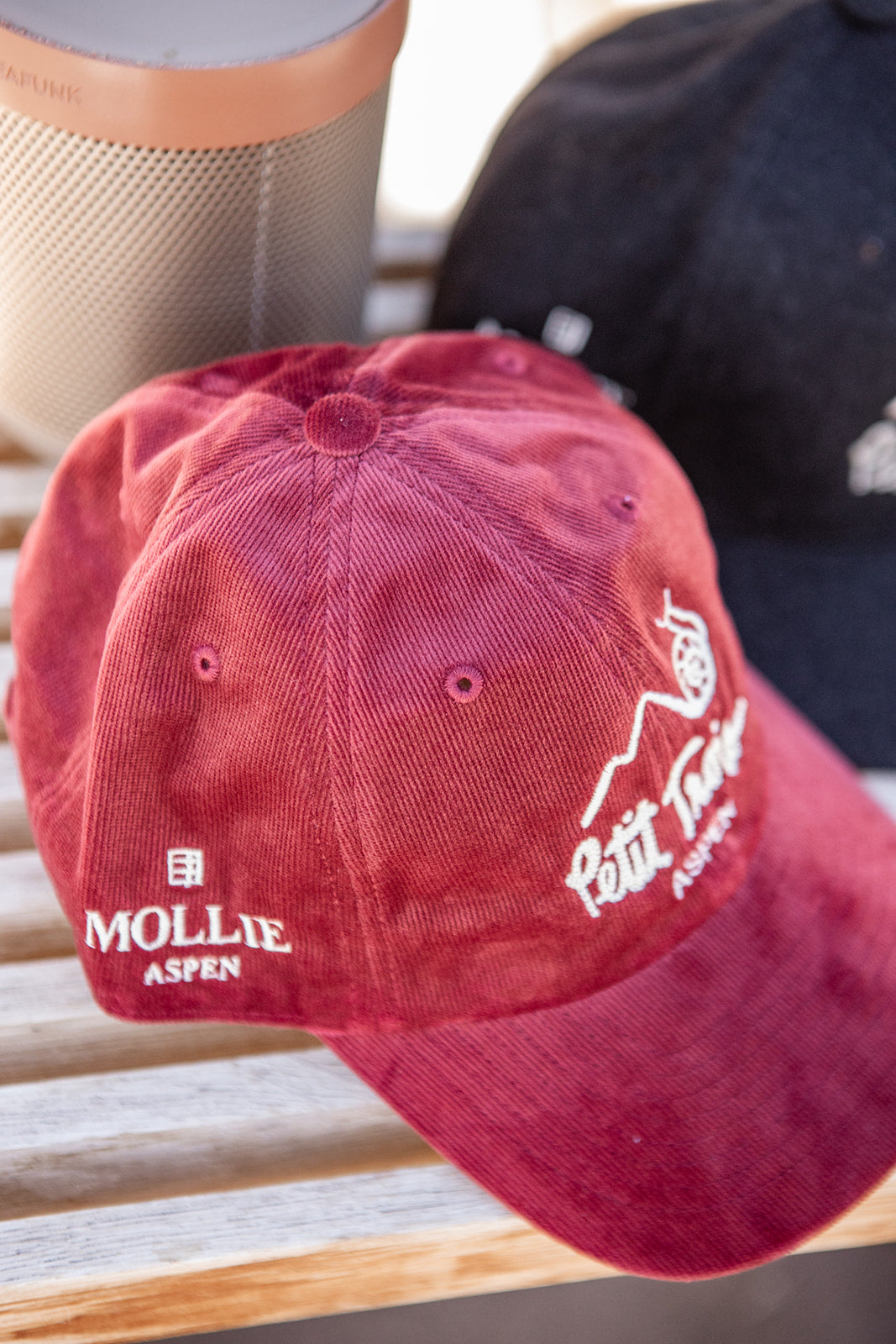 Petit Trois Aspen Corduroy Cap