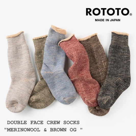 Men's Rototo Double Face Crew Socks