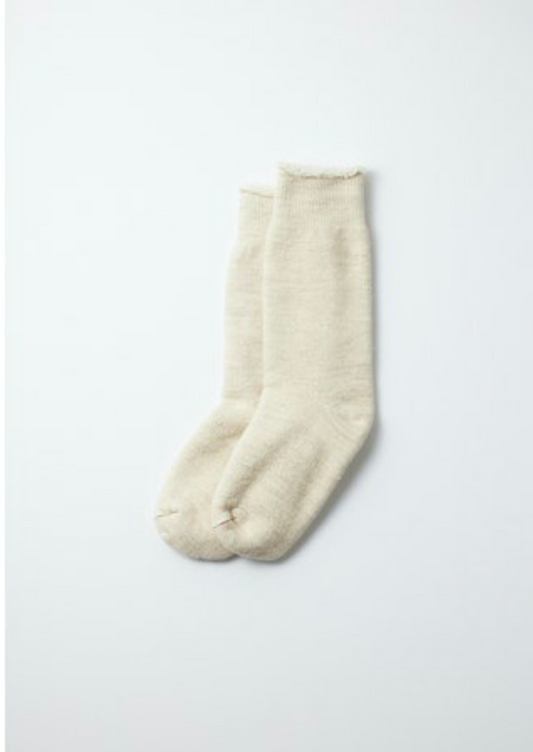 Double Face Oatmeal Crew Socks