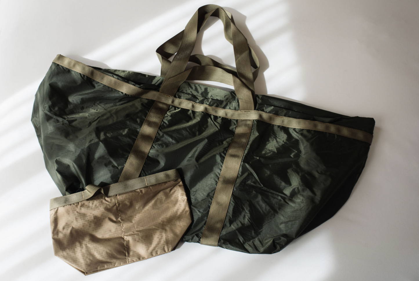 Nylon Weekender Tote