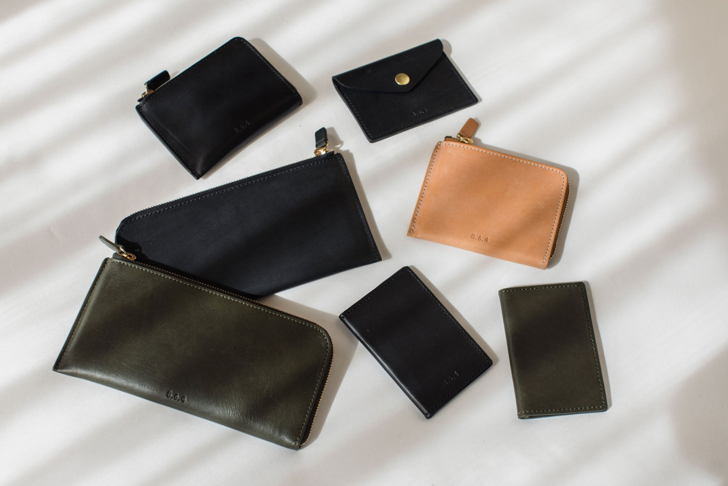 Black Snap Card Case