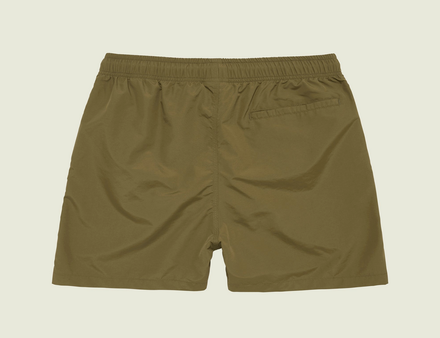 Green Nylon Swim Short