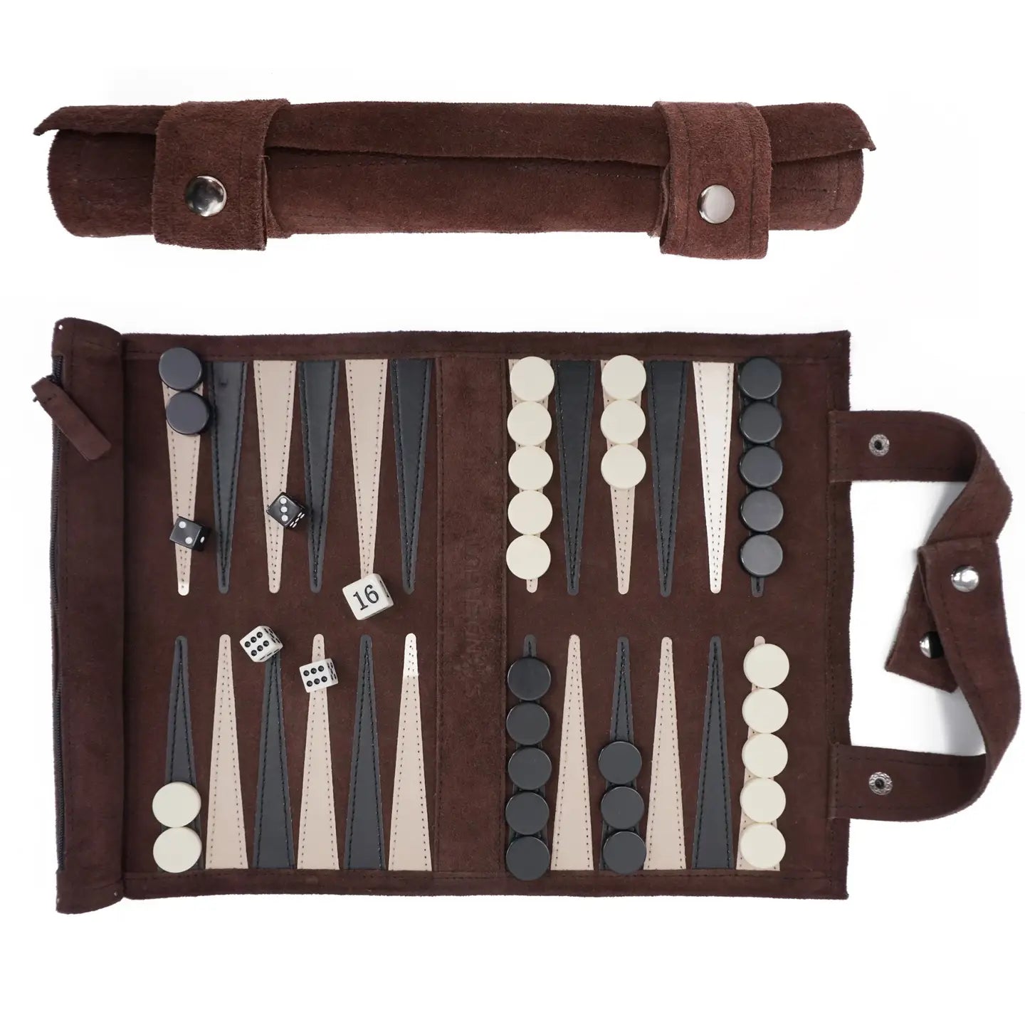 Travel Backgammon Roll