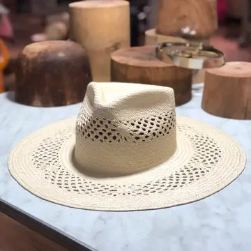 Rose - Ivory Straw Hat