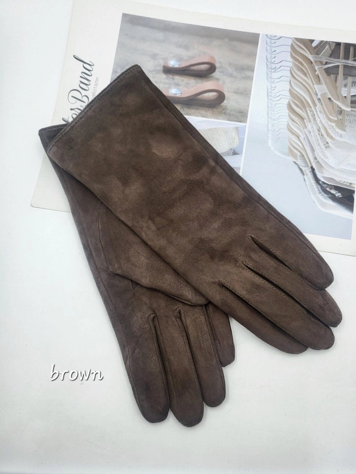 100% Sheepskin Long Gloves