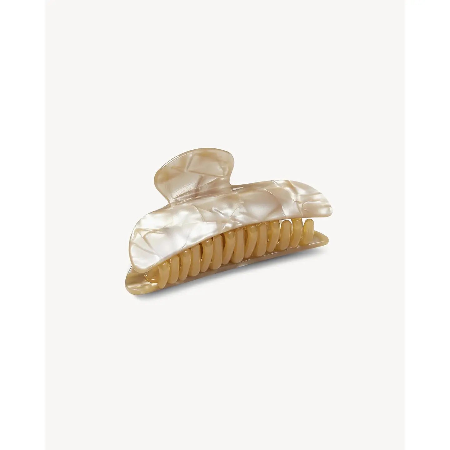 Midi Heirloom Claw in Sand Shell