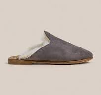 Shearling Baba, Ashmore Grey