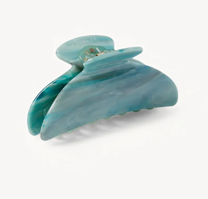 Midi Heirloom Claw in Jadeite - Hair Clip